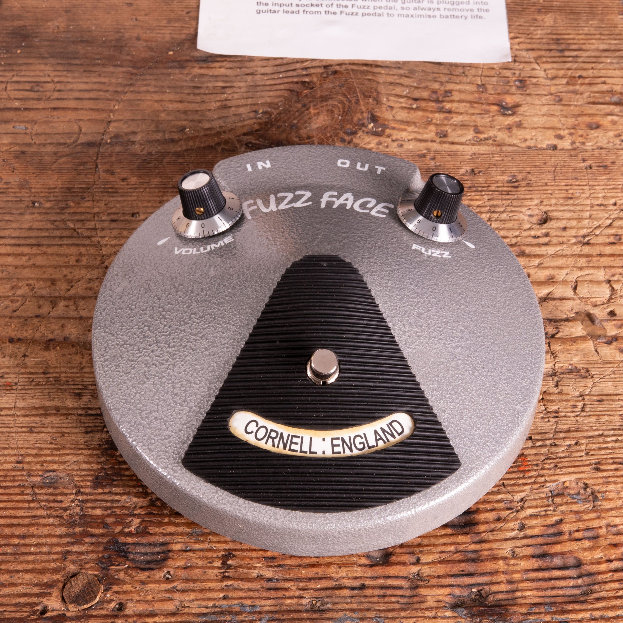 Cornell Fuzz Face (NKT) – Vintage 'n' Rare Guitars